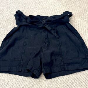 Hudson shorts paper bag waist